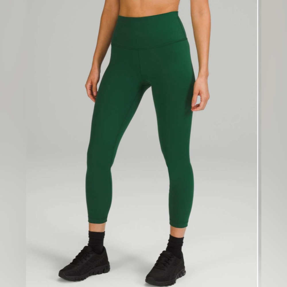 Lululemon Wunder Train High-Rise Crop 23"
Everglade Green